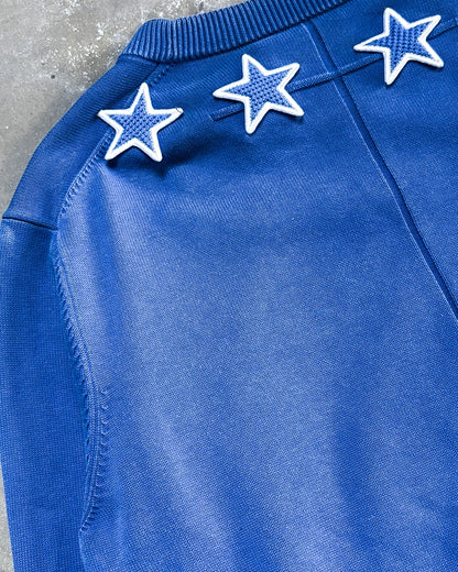 S/S16 BLUE STAR COLLAR SWEATER
