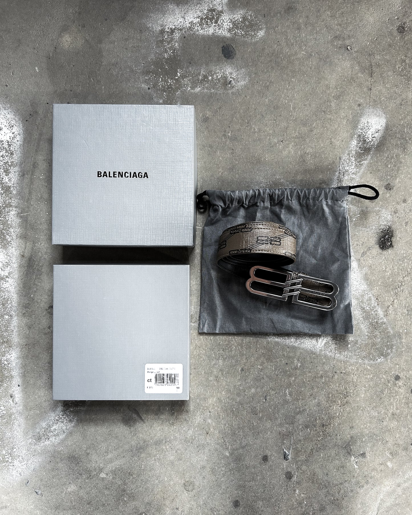 BB SIGNATURE LOGO BELT