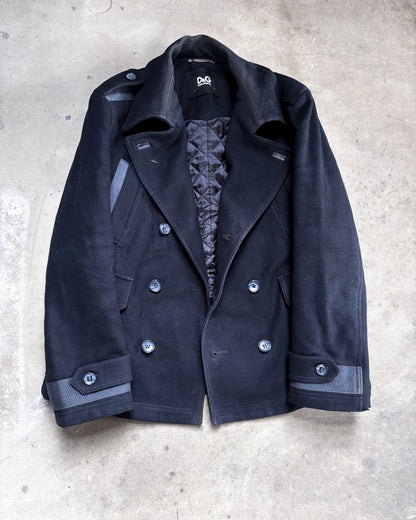 F/W04 WOOL PEACOAT OFFICER JACKET
