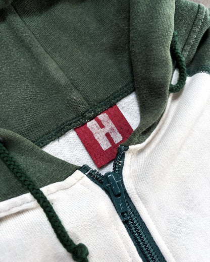 90S ‘HELL’ RAGLAN ZIP UP