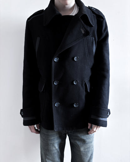 F/W04 WOOL PEACOAT OFFICER JACKET