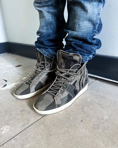 S/S16 FRINGE CAMO HIGH TOP SL10