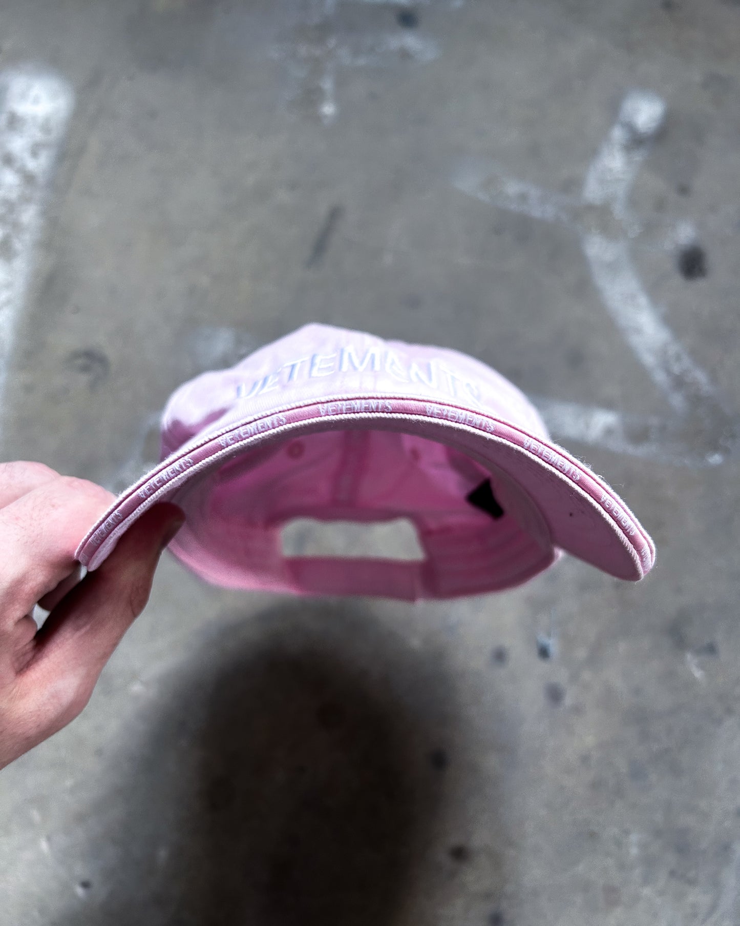 PINK LOGO CAP