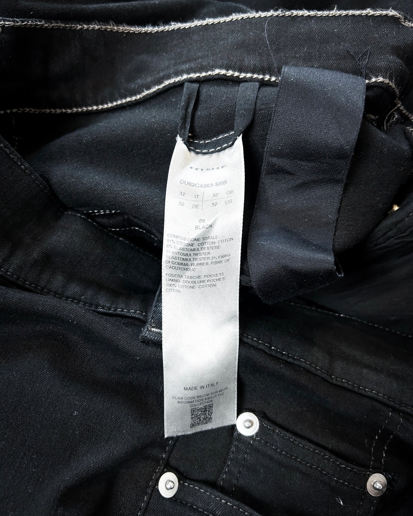 WAXED BOLAN BANANA DENIM
