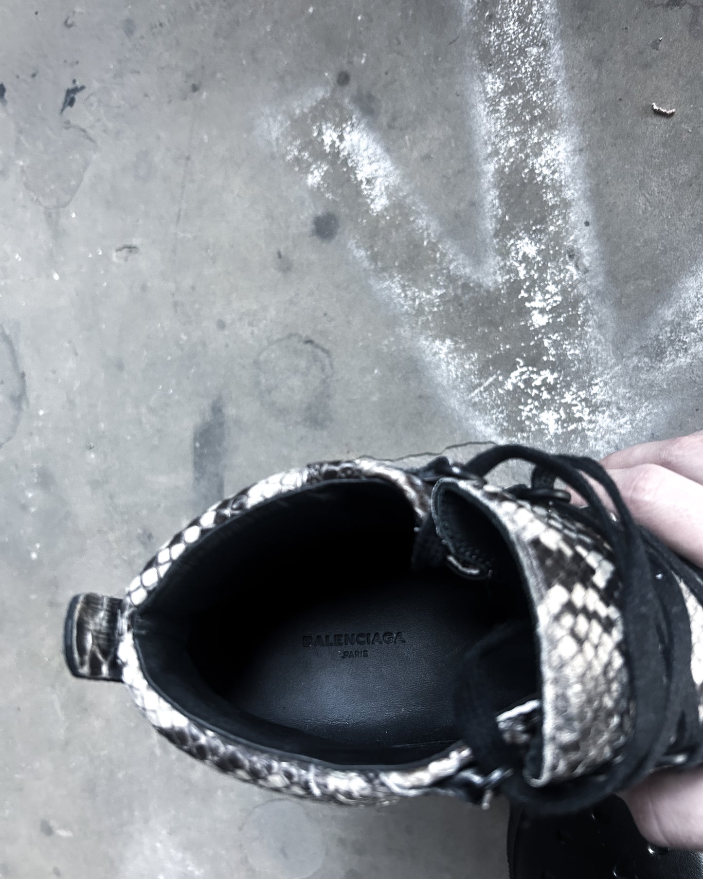 A/W16 ‘PYTHON’ ARENA HIGH