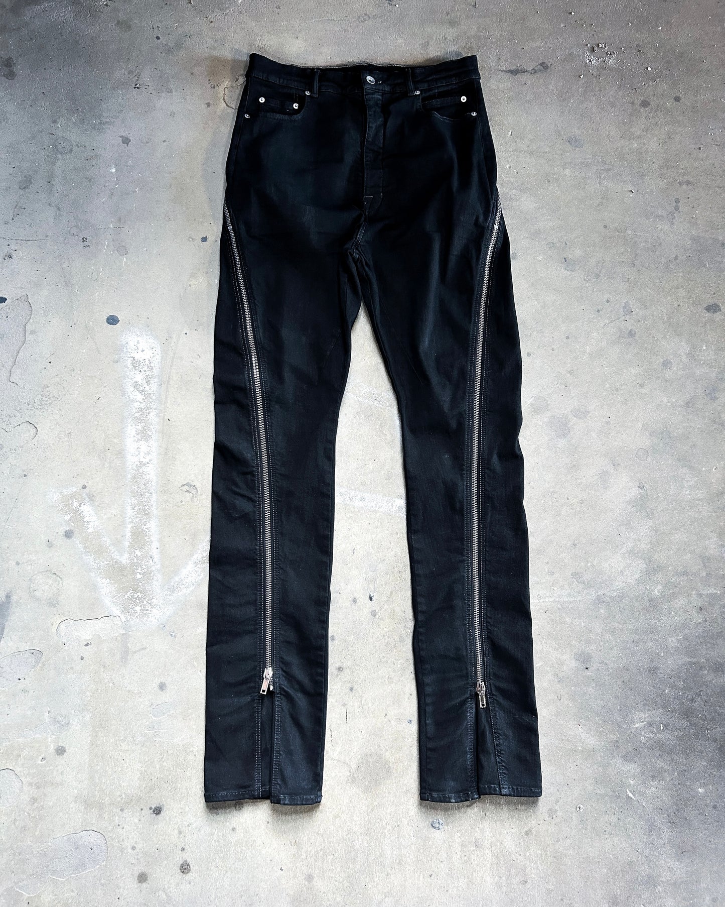 WAXED BOLAN BANANA DENIM