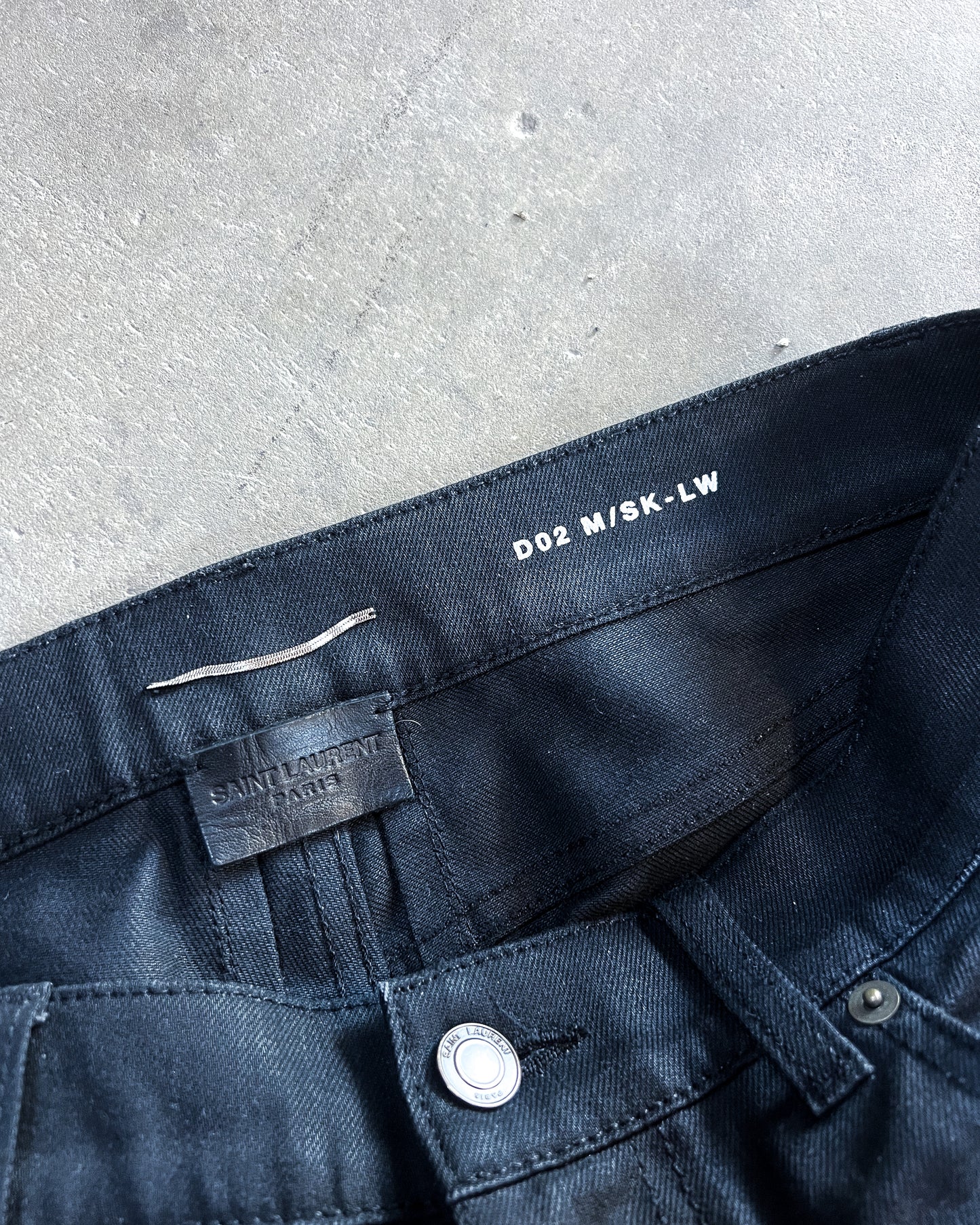 S/S16 STUDDED KNEE D02 DENIM BY HEDI SLIMANE
