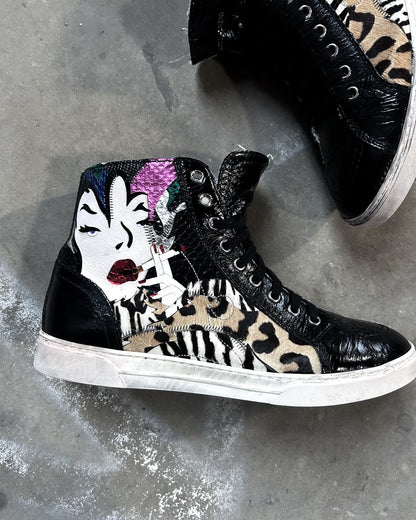 SMOKING PATCH HIGH TOPS