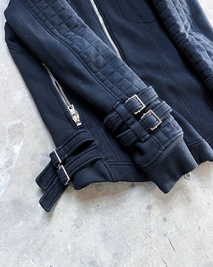 S/S14 BELTED CUFF BIKER JACKET