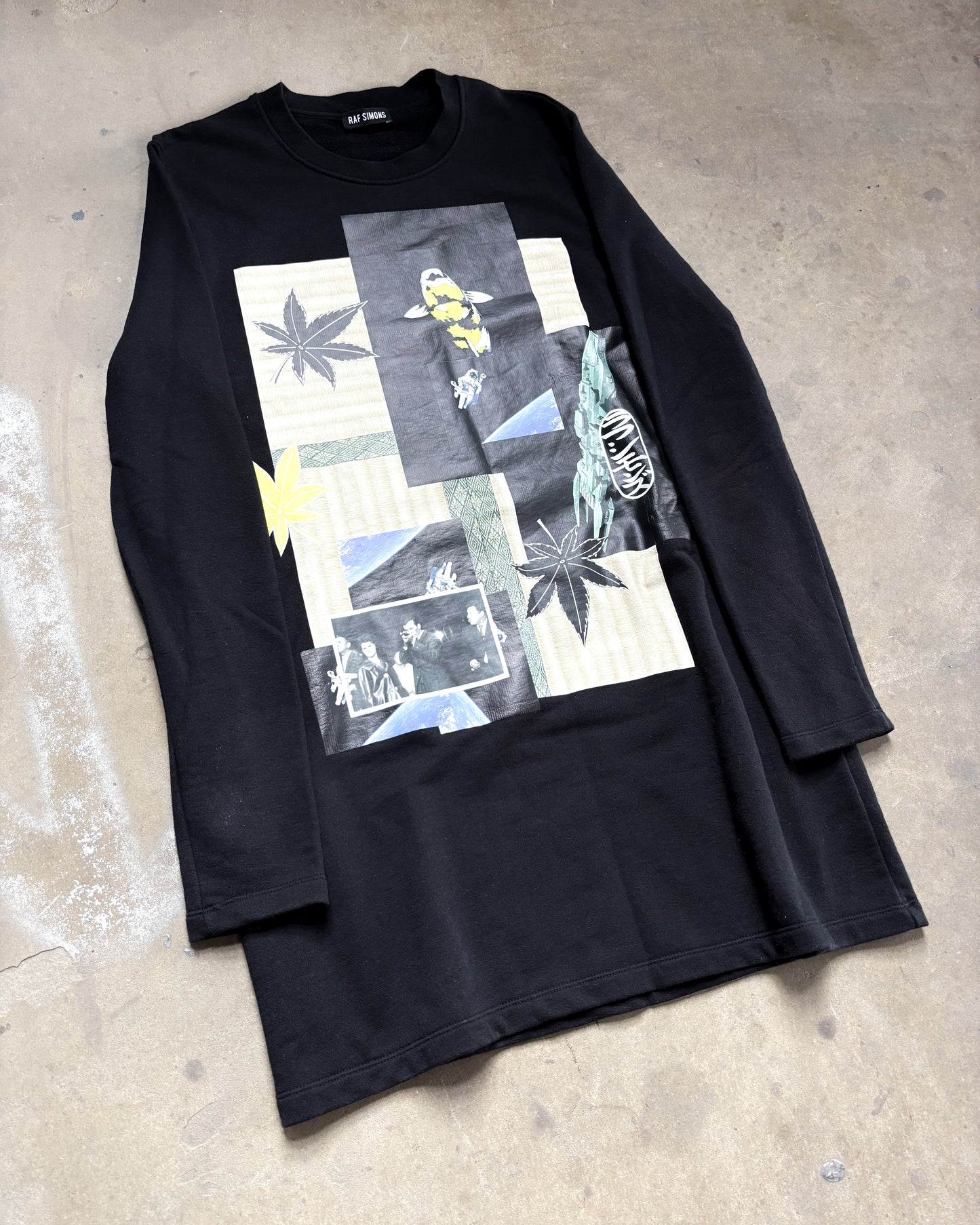 RAF SS15 KOI COLLAGE SWEATER