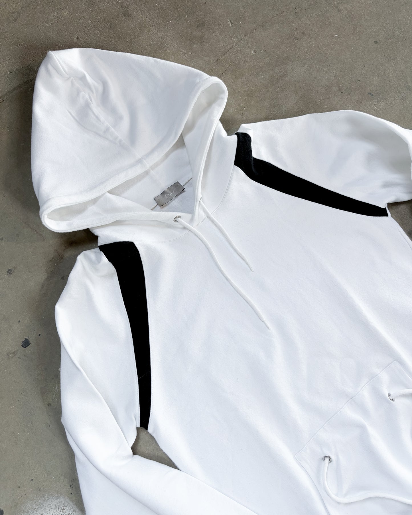 A/W06 “THESE GREY DAYS” WHITE EYELET HOODIE