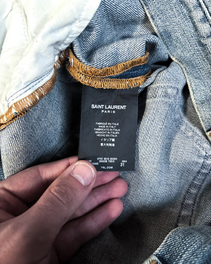 FW15 HEDI ERA DISTRESSED DO2 DENIM