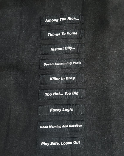 SS18 POEM PATCH HOODIE