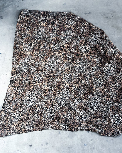 S/S16 LEOPARD WOOL SCARF