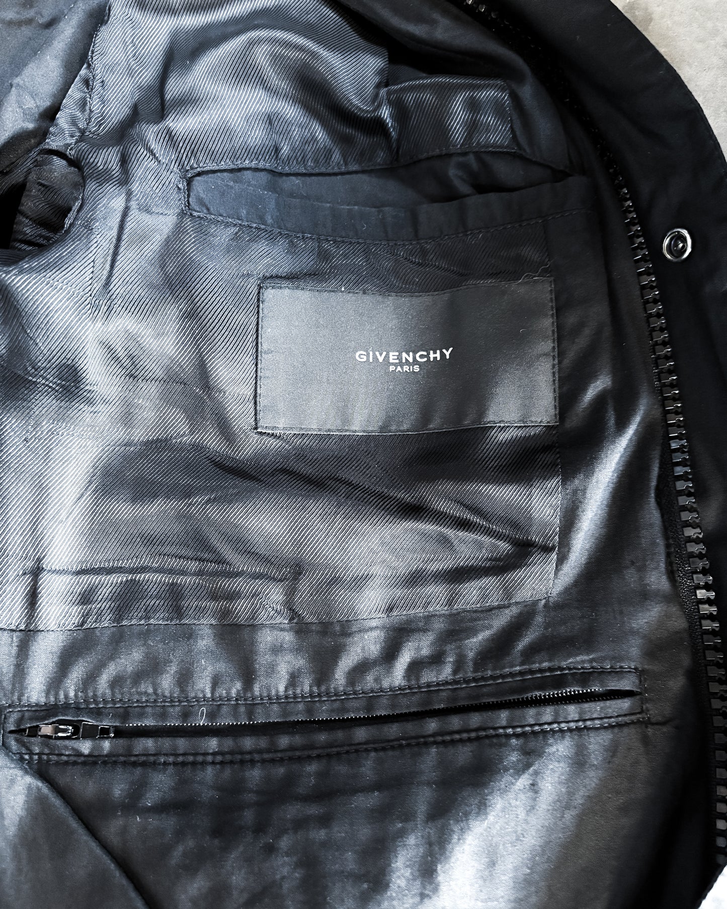 S/S08 WAXED TRACK JACKET