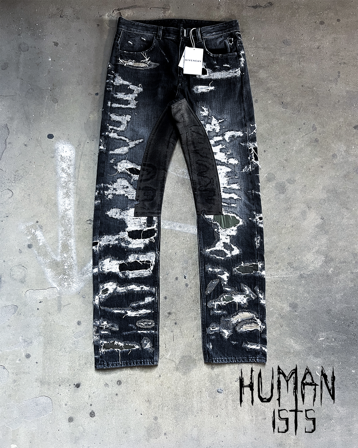 DESTROYED BORO MOLESKIN DENIM BY MMW