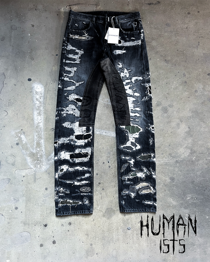 DESTROYED BORO MOLESKIN DENIM BY MMW