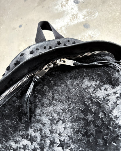 S/S16 PONYHAIR STAR BACKPACK