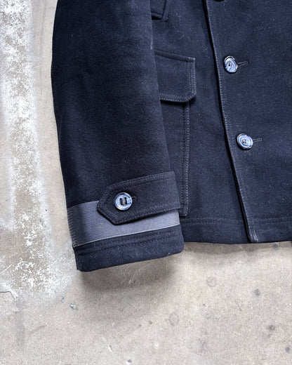 F/W04 WOOL PEACOAT OFFICER JACKET
