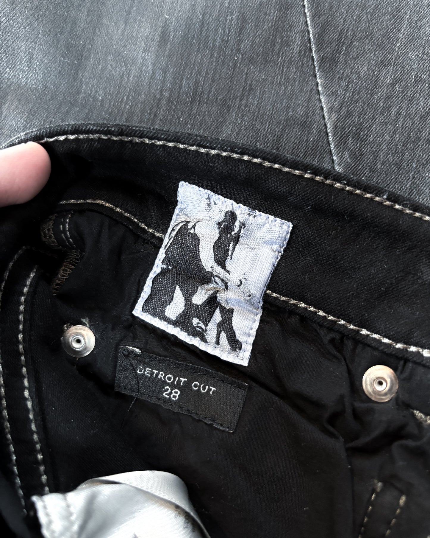 S/S26 ‘TEMPLE’ BLACK WAX DETROITS