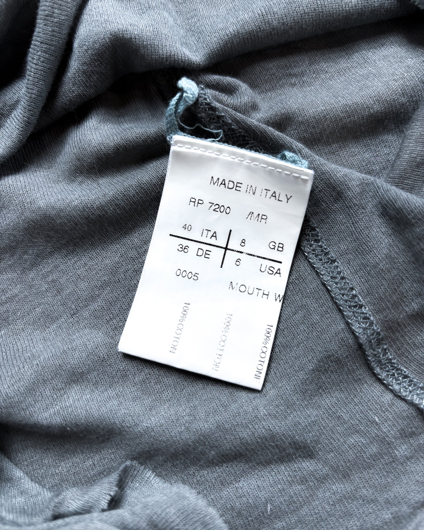 S/S09 “STRUTTER” MOUTHWASH LONGSLEEVE