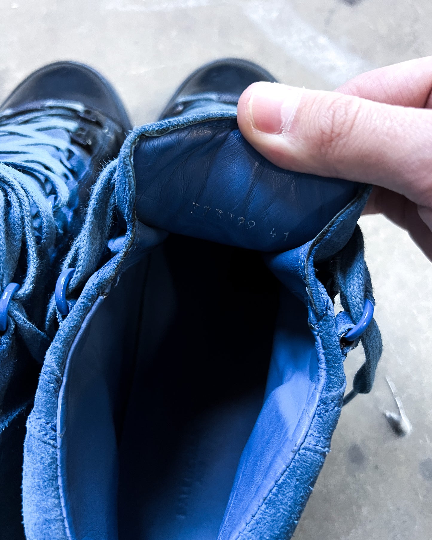 F/W14 GRADIENT BLUE OMBRÉ ARENAS