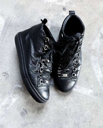 BLACK LEATHER ARENA HIGH