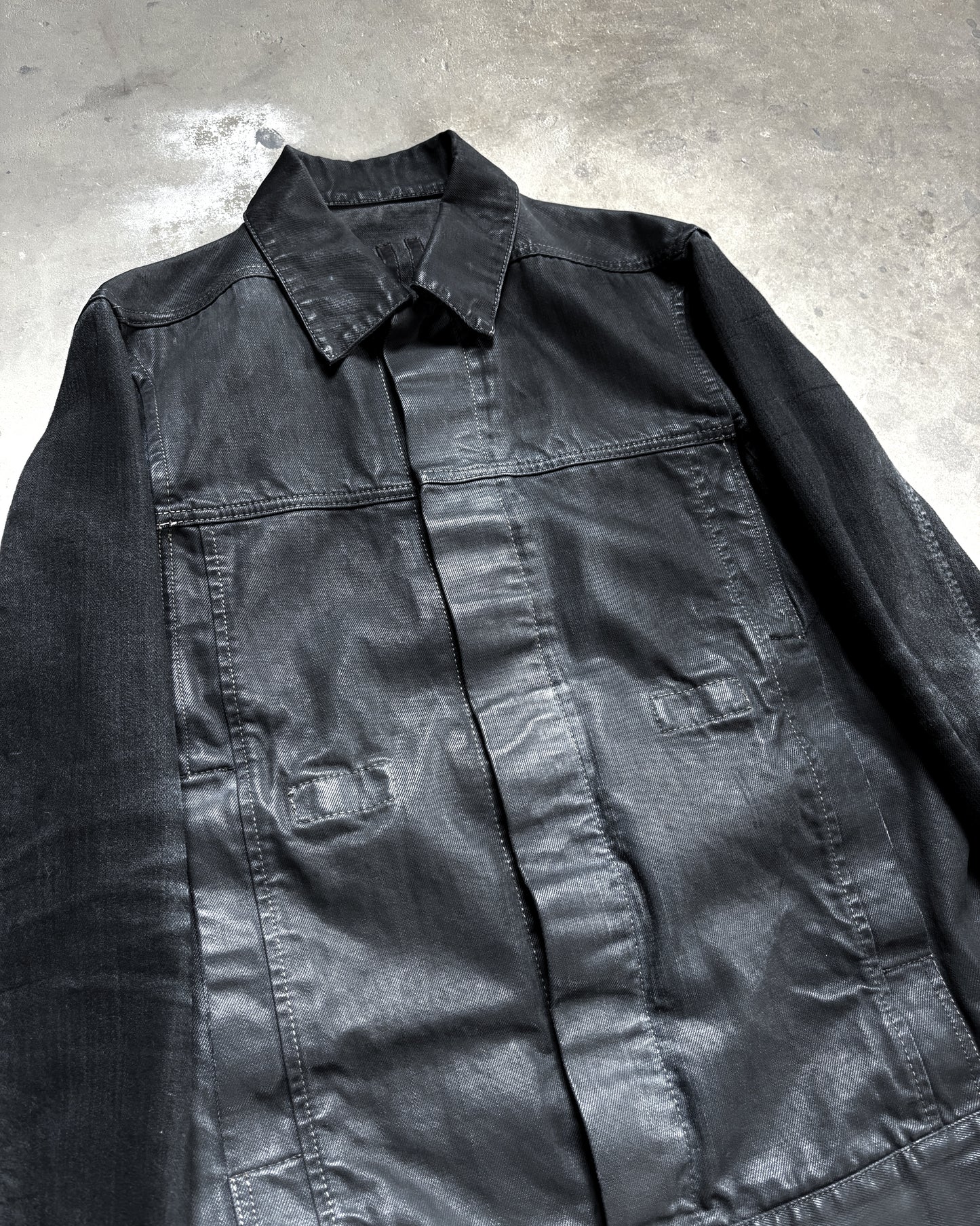 A/W08 WAXED WORKER JACKET