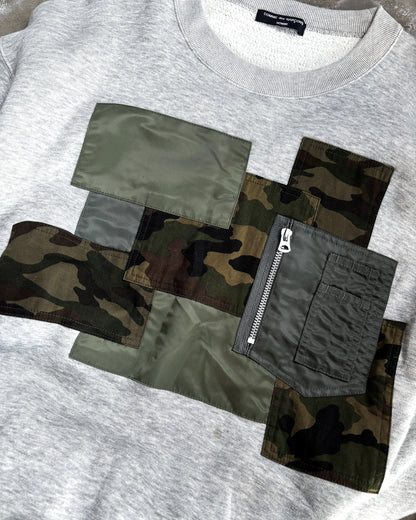 S/S09 CAMO PATCH SWEATER