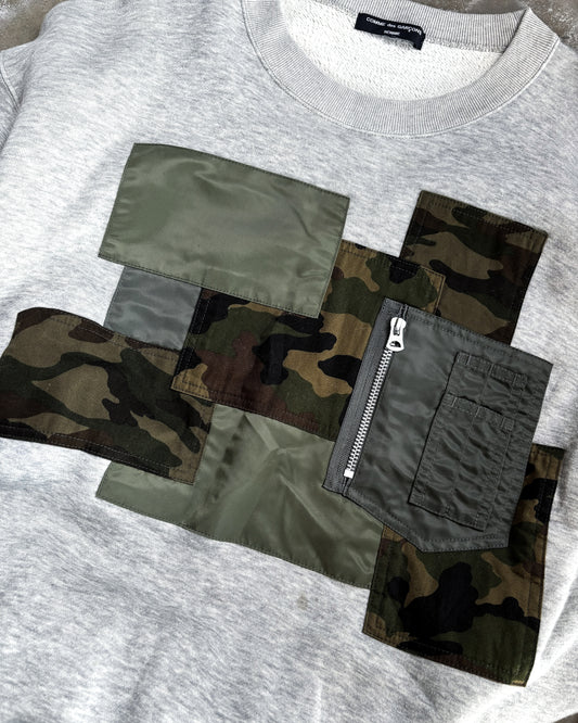 S/S09 CAMO PATCH SWEATER