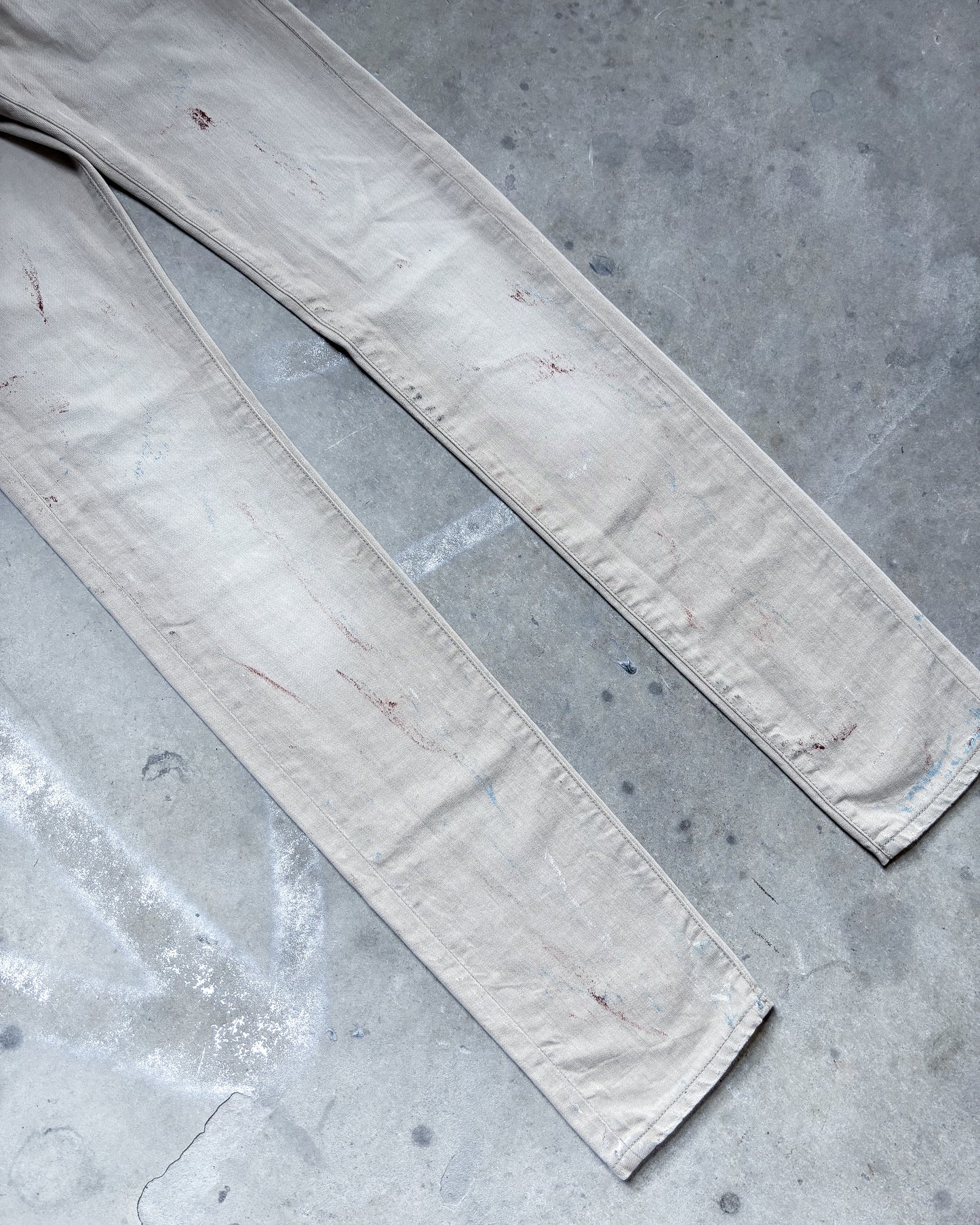 S/S10 BEIGE ‘WILDCAT’ DENIM