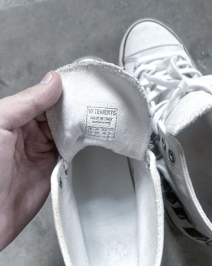 F/W17 HARDCORE HAPPINESS CONVERSE