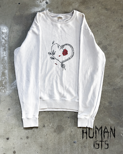 F/W18 SNAKE HEART CREWNECK
