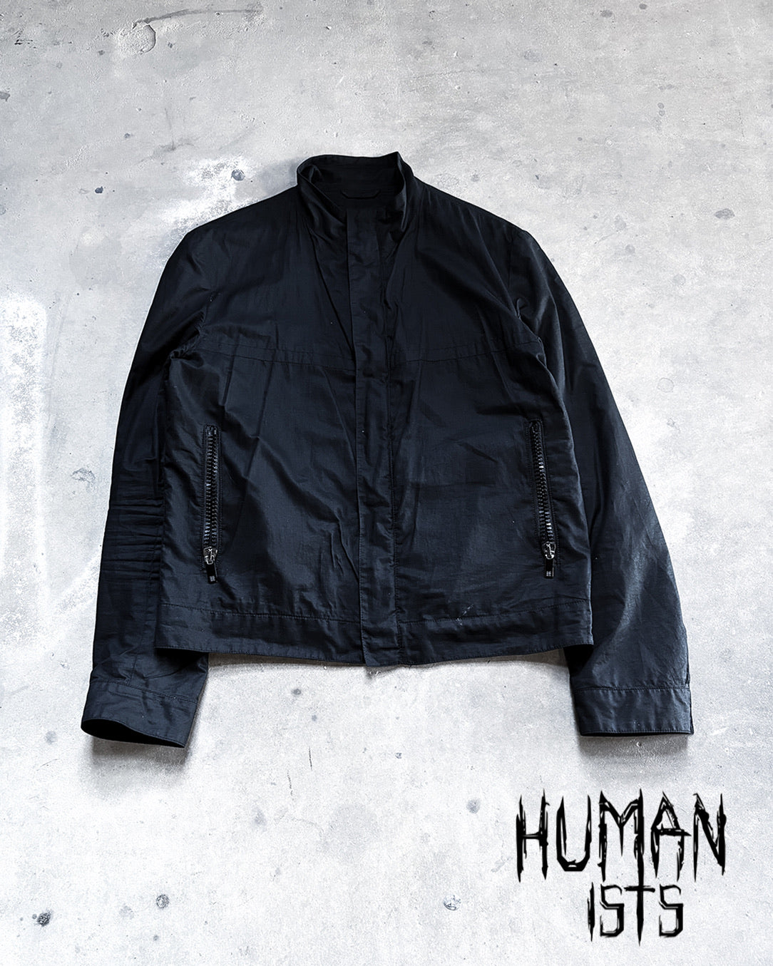 S/S08 WAXED TRACK JACKET