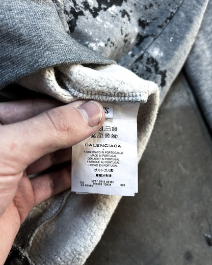 A/W15 GREY PAINT SWEATER