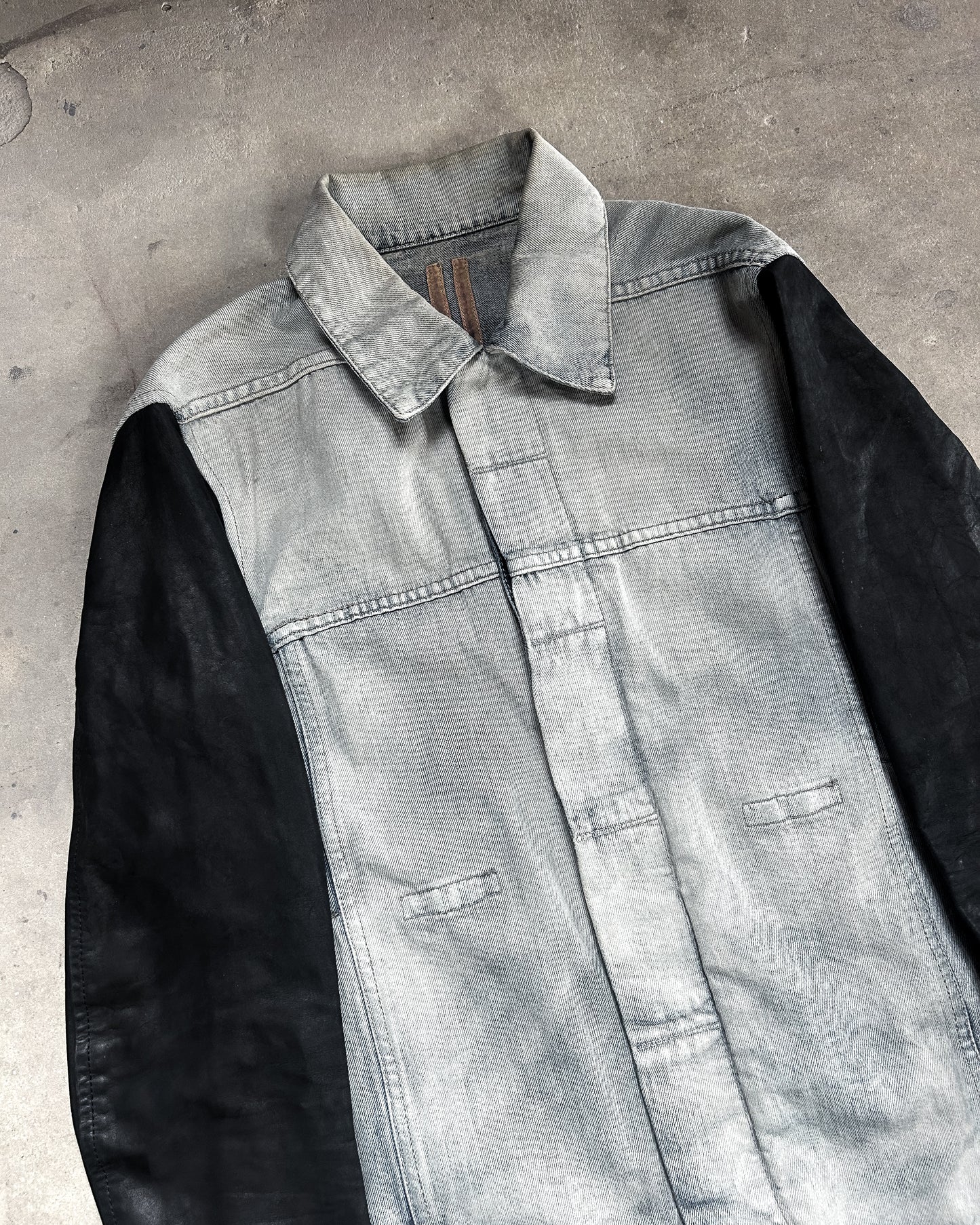 S/S12 CALFSKIN MINERAL WORKER JACKET