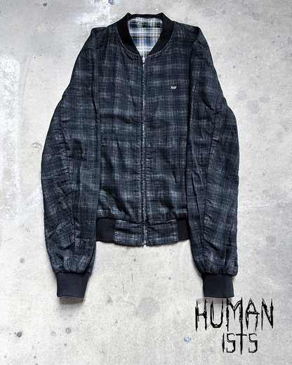 S/S05 PLAID DOUBLE LAYER BOMBER