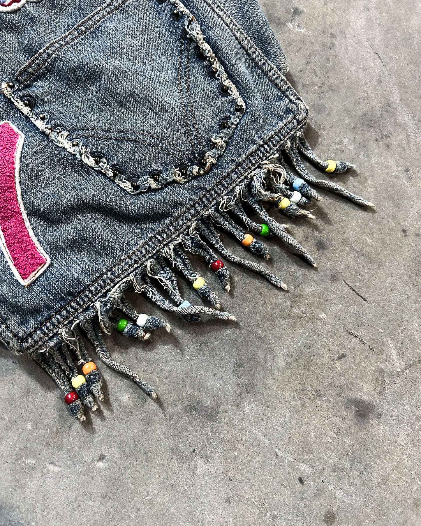 S/S02 ‘CRIMINAL’ DENIM MESSENGER BAG