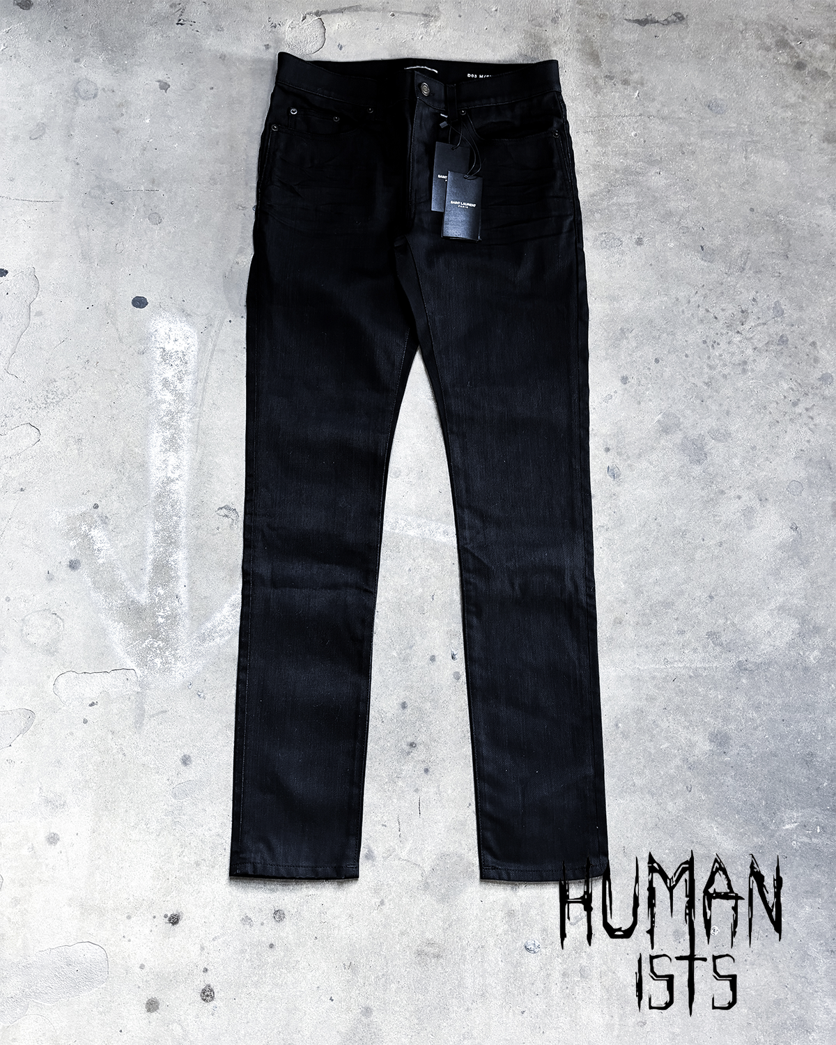 F/W20 WAXED BLACK D03 DENIM