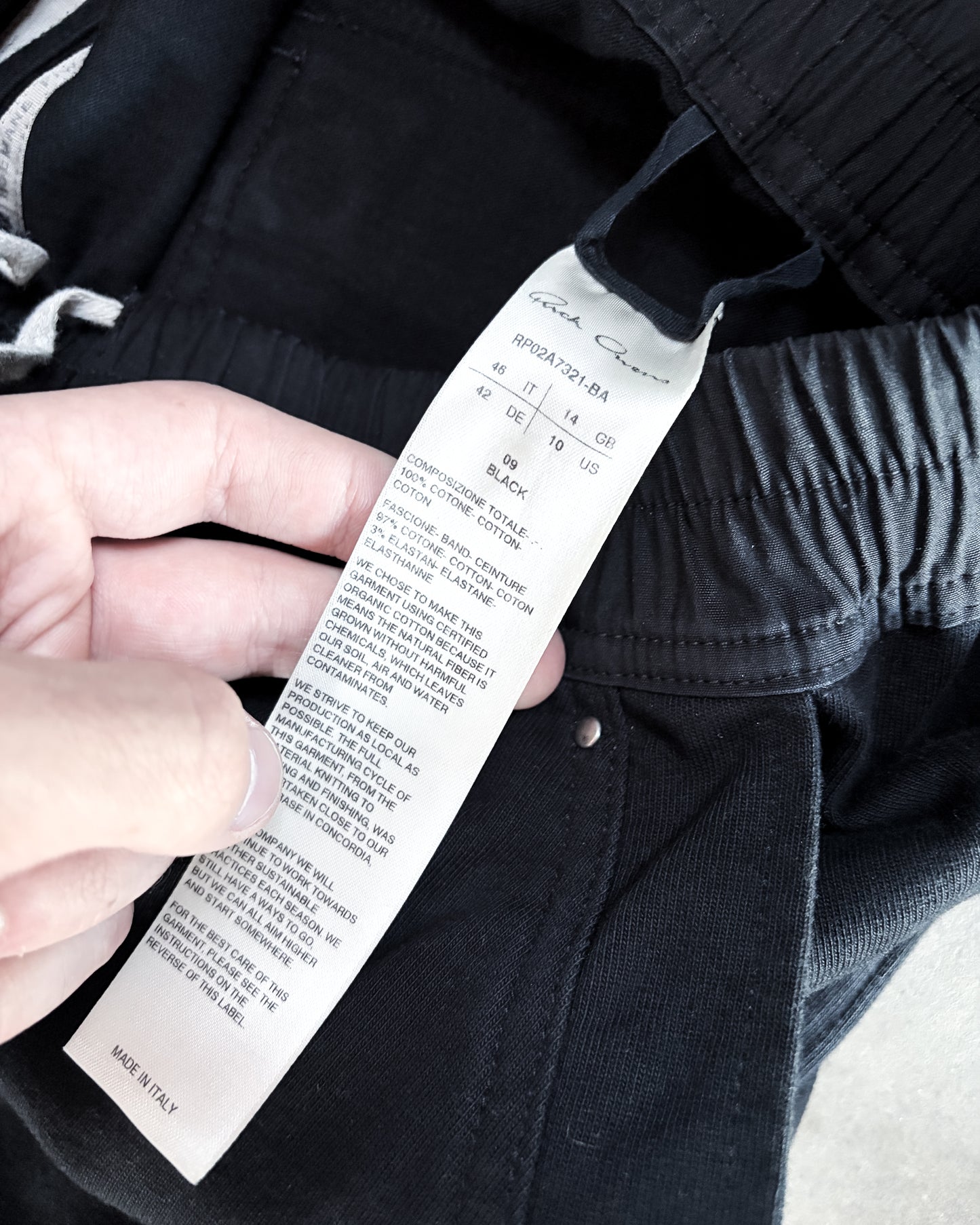 F/W21 ‘GETHSEMANE’ MAINLINE BELA JOGGERS