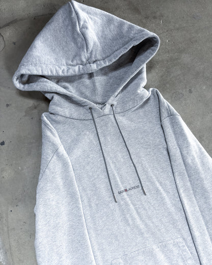 S/S18 GREY RIVE GAUCHE HOODIE