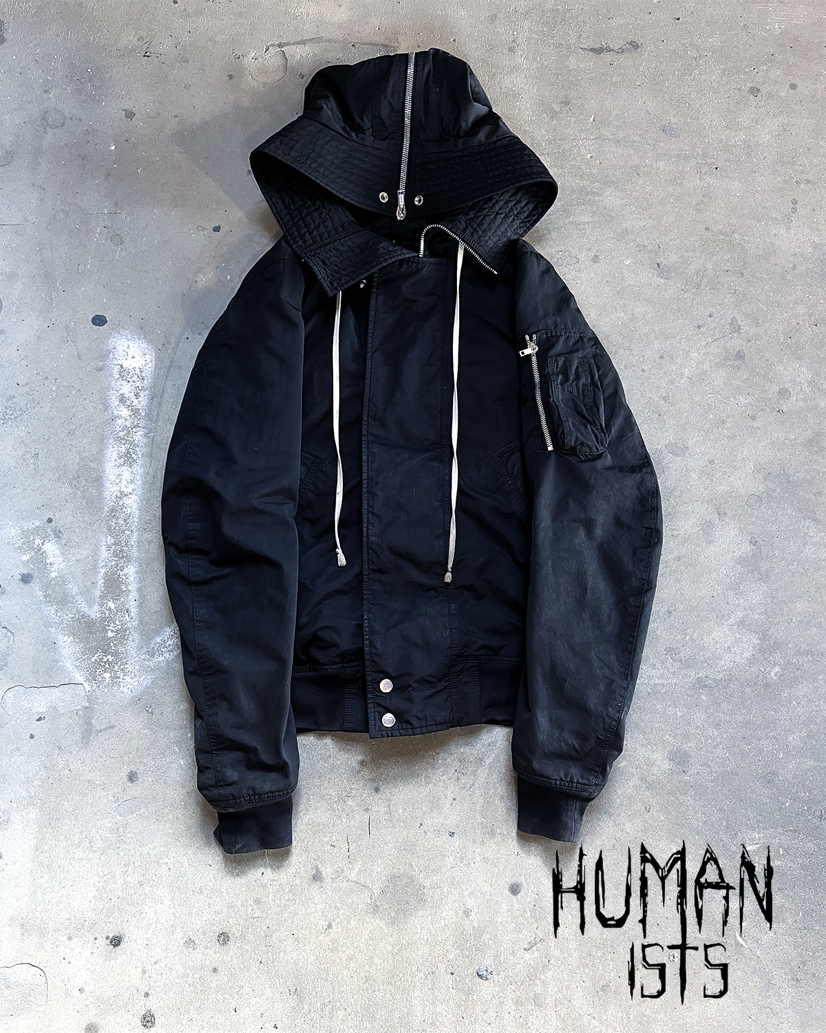 F/W17 BLACK EXPLODER JACKET