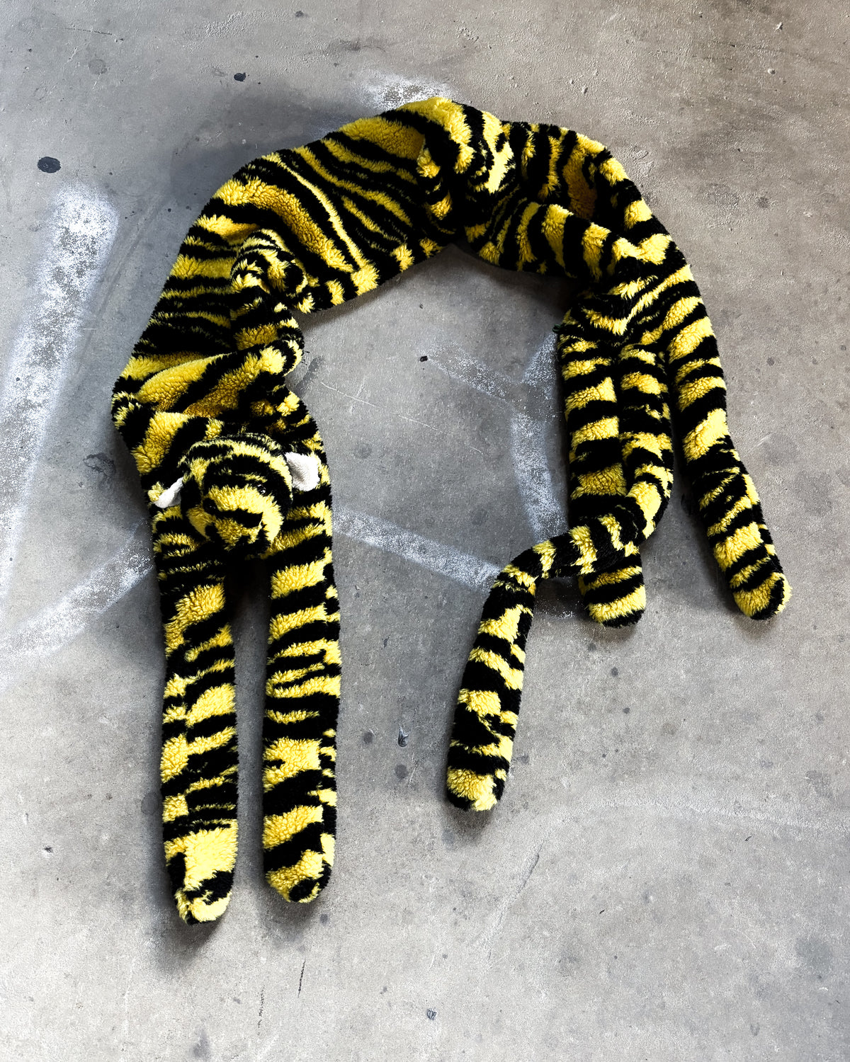 TIGER FUR SCARF