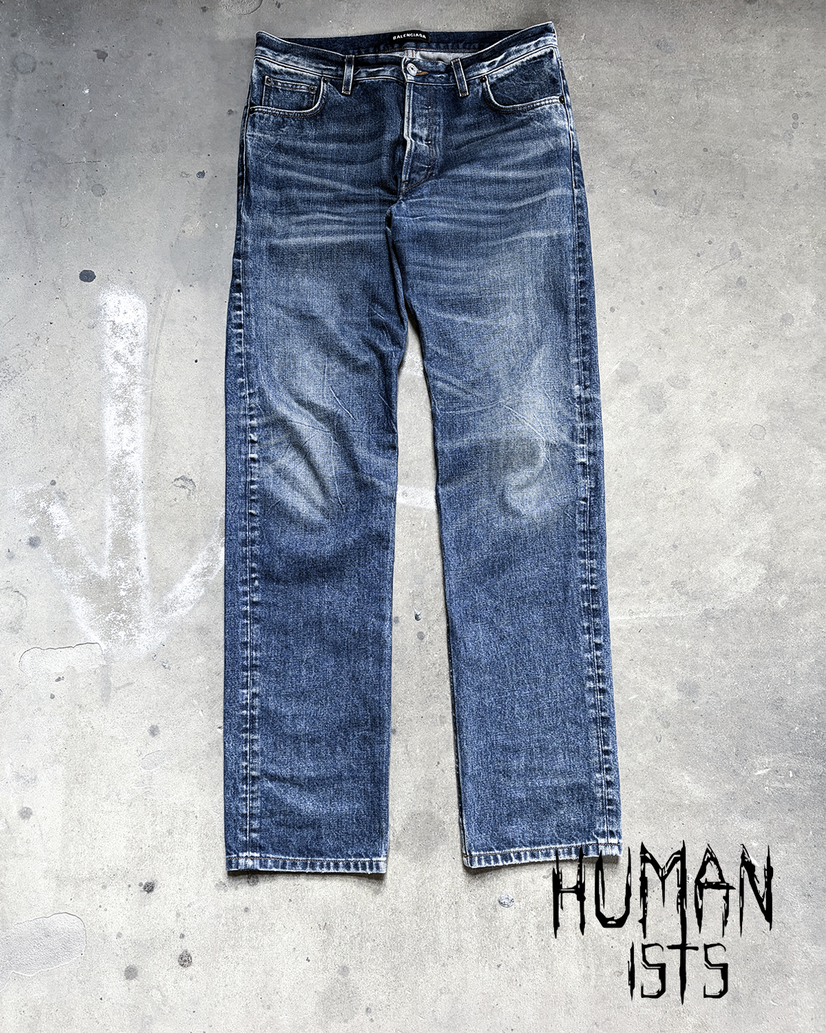 F/W18 BLUE STRAIGHT LEG DENIM