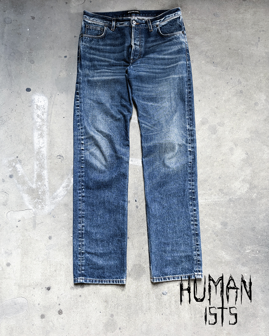 F/W18 BLUE STRAIGHT LEG DENIM