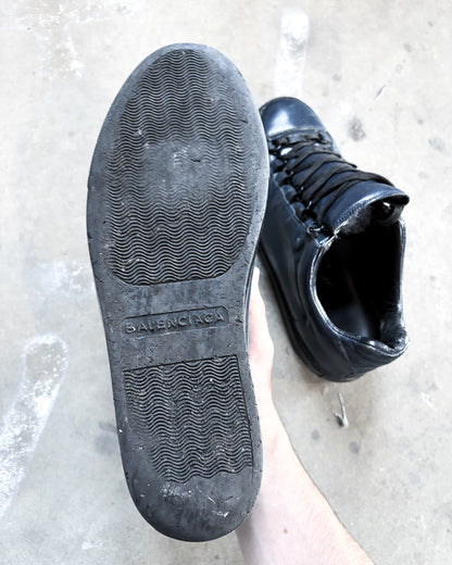 NAVY BLUE ‘OIL’ LOW TOP ARENAS