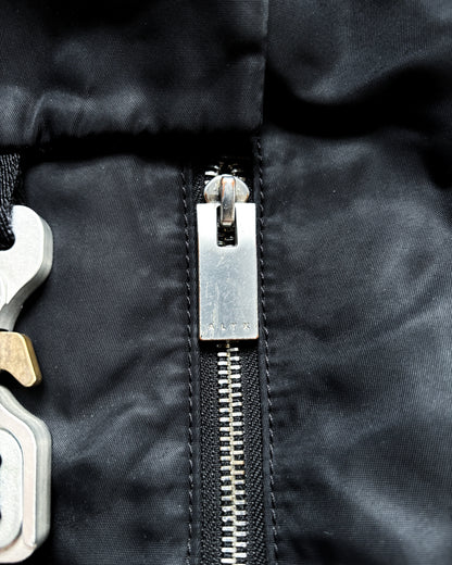 BLACK TANK BUCKLE BACKPACK