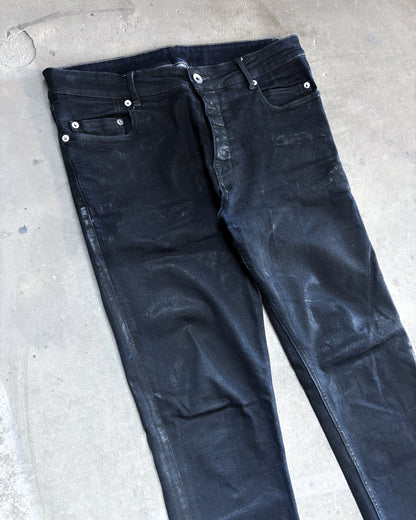 F/W19 BLACK WAX TYRONE CUT DENIM