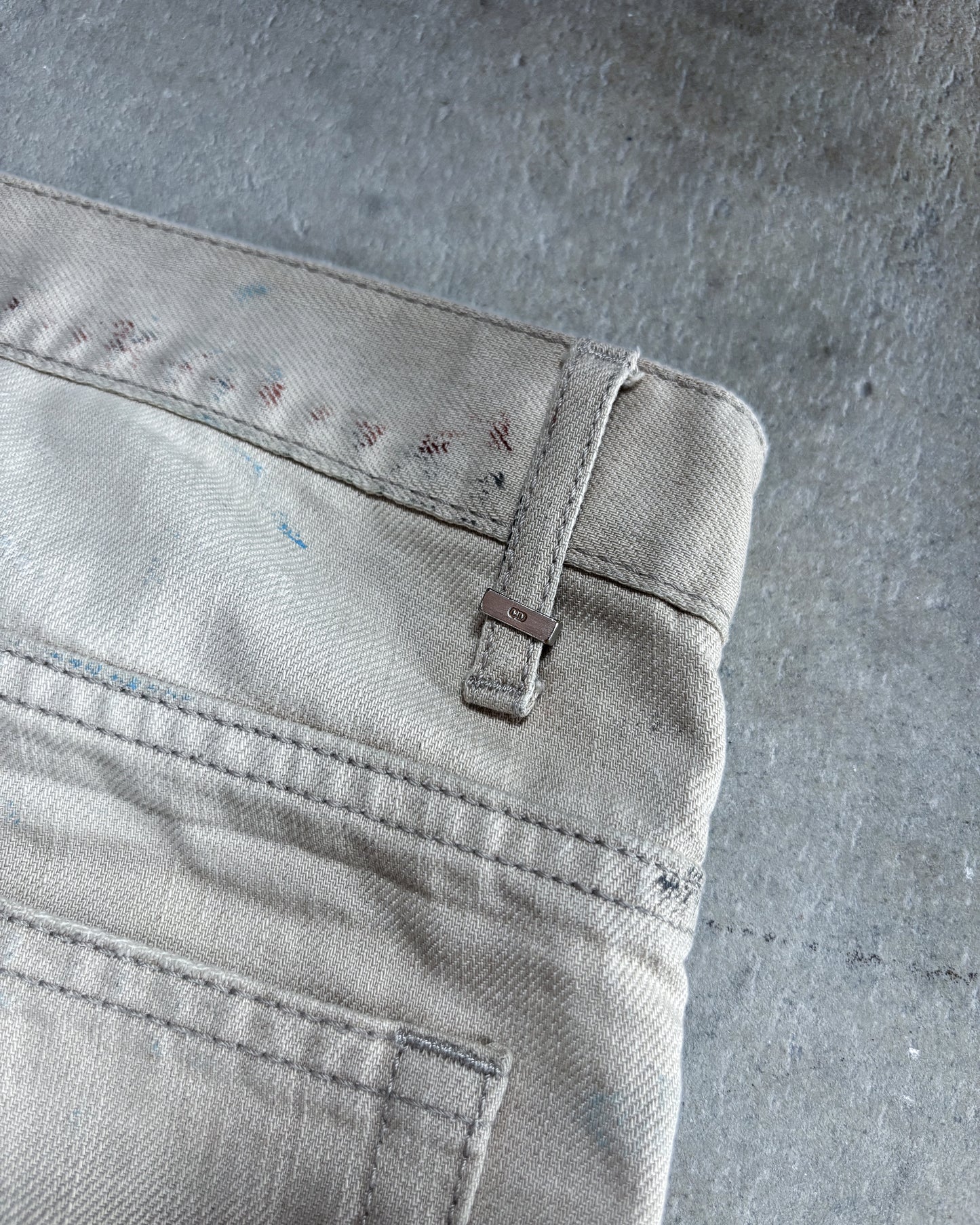 S/S10 BEIGE ‘WILDCAT’ DENIM