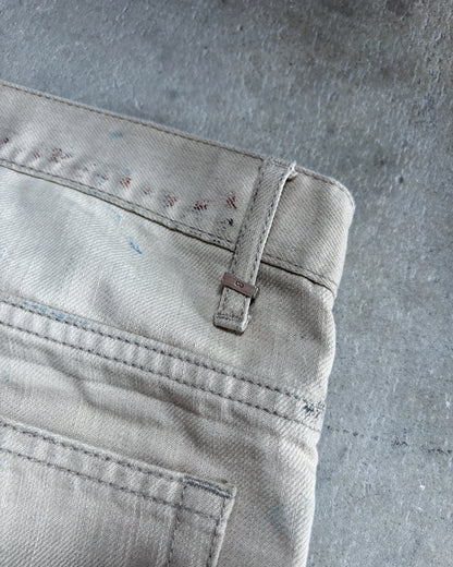 S/S10 BEIGE ‘WILDCAT’ DENIM